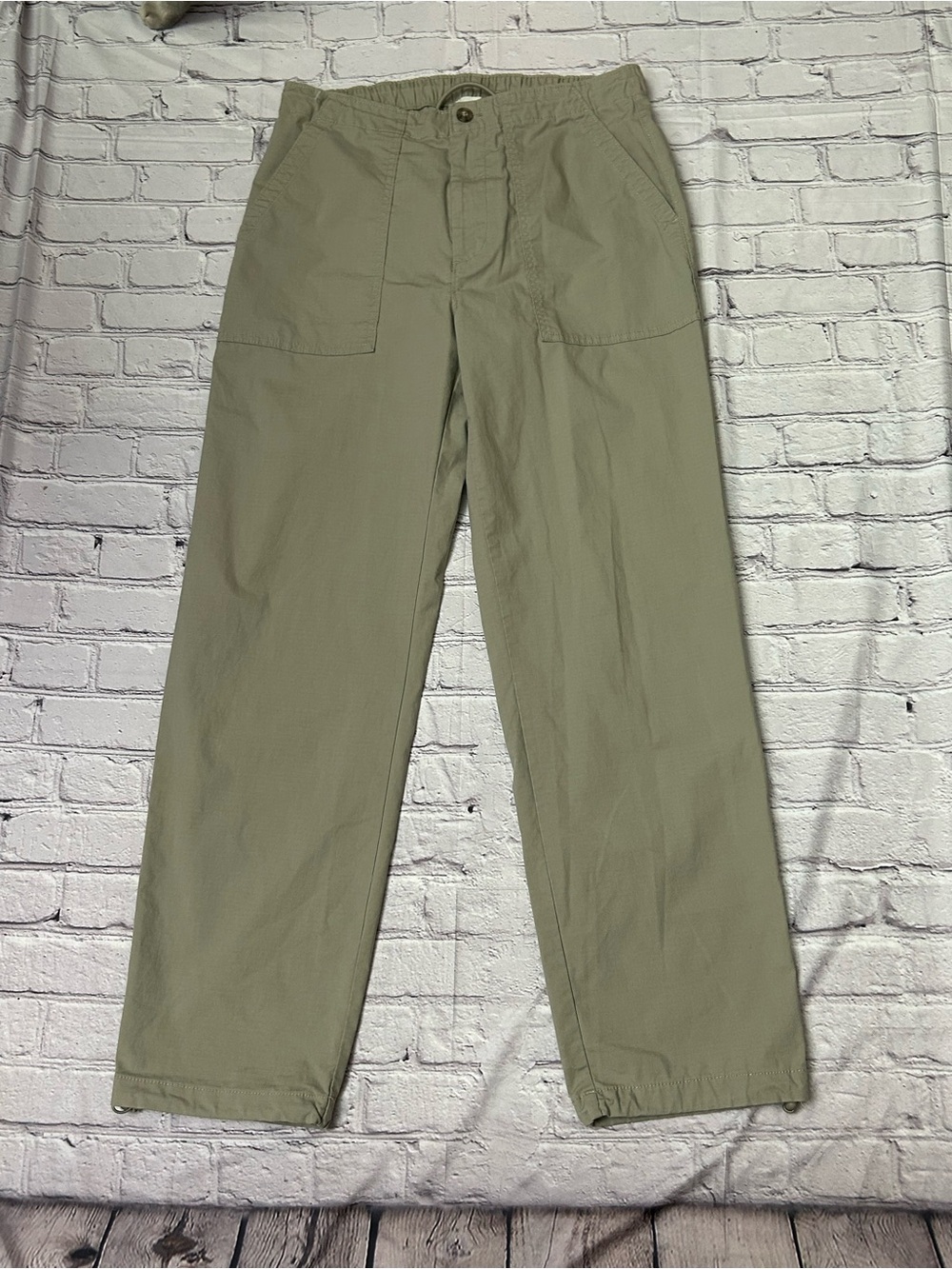 Calvin Klein Military-Inspired Tan Cargo Pants